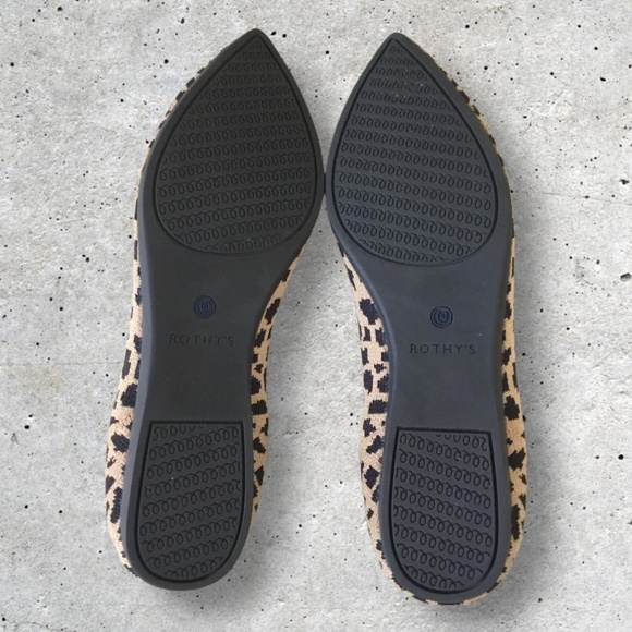 Rothy’s The Point Ballet Flat In Cheetah Print - Picture 11 of 13